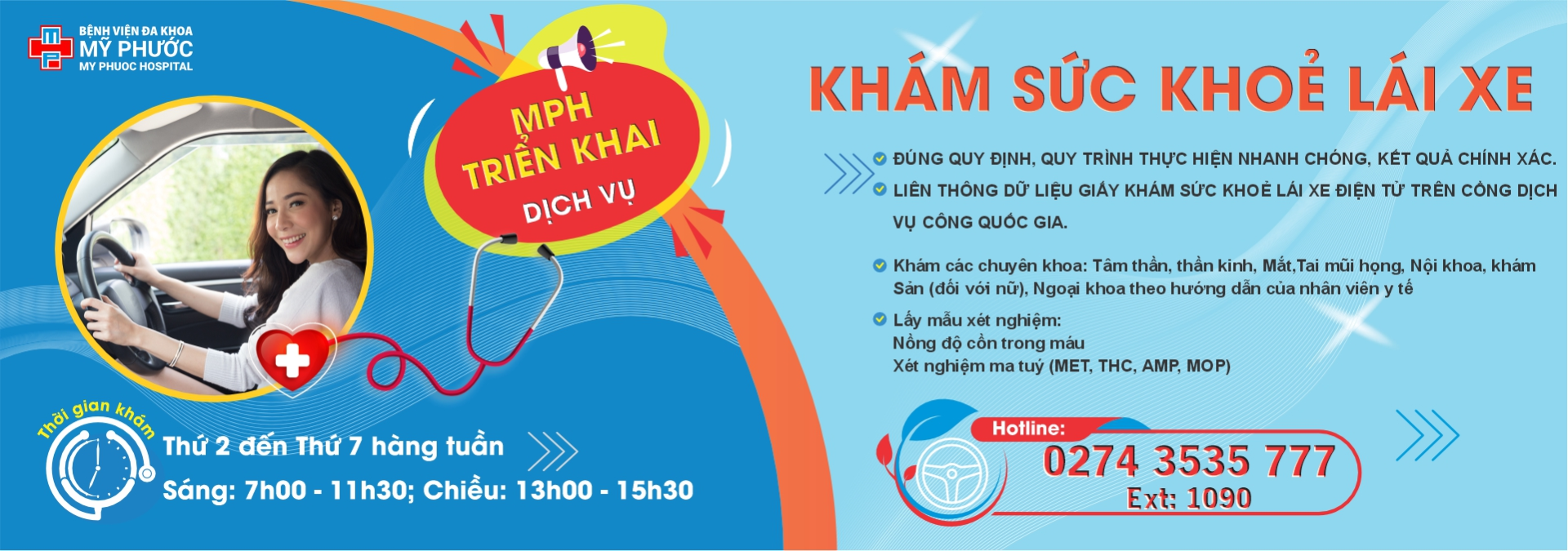 Khám Sức Khoẻ Lái Xe Tại MPH