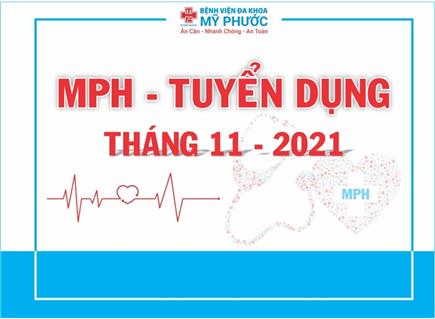 MPH - TUYỂN DỤNG THÁNG 11