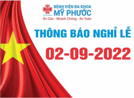 MPH - THÔNG BÁO NGHỈ LỄ QUỐC KHÁNH 02/09/2022