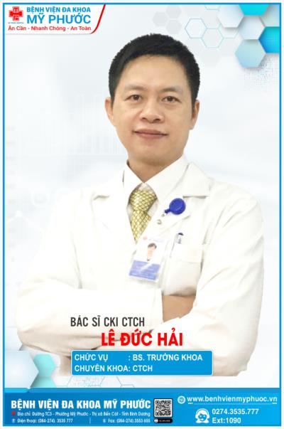 BÁC SĨ CKI CTCH: LÊ ĐỨC HẢI