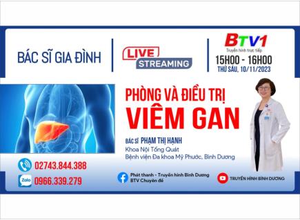 PHÒNG NGỪA VÀ ĐIỀU TRỊ VIÊM GAN