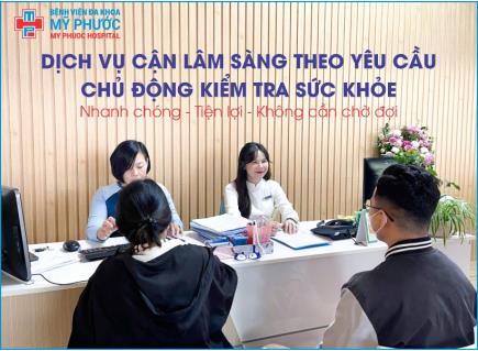 DỊCH VỤ CẬN LÂM SÀNG THEO YÊU CẦU – CHỦ ĐỘNG KIỂM TRA SỨC KHỎE