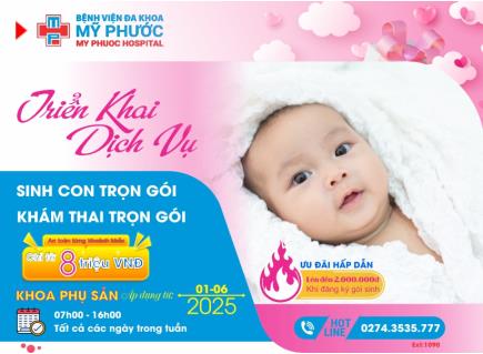 MPH: TRIỂN KHAI DỊCH VỤ SINH CON & KHÁM THAI TRỌN GÓI - An tâm từng khoảnh khắc 