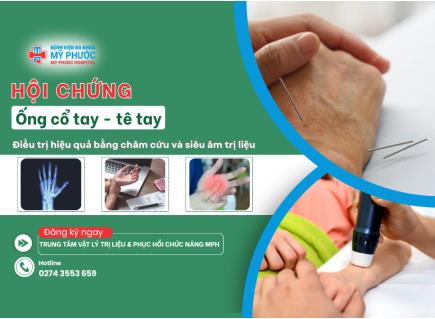 Hội Chứng Ống Cổ Tay – Tê Tay: Điều Trị Hiệu Quả Bằng Châm Cứu và Siêu Âm Trị Liệu